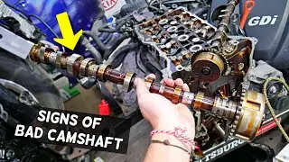 WHAT ARE THE SYMPTOMS OF BAD CAMSHAFT ON A CAR