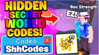 SECRET WORLD CODES LOCATION & LEGENDARY FRUITS IN ARM WRESTLING SIMULATOR Roblox