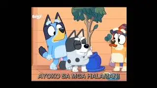 Bluey | I Hate PLANT!![Filipino Dub]