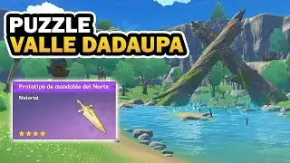 ✨PUZZLE VALLE DADAUPA + PROTOTIPO MANDOBLE ( MISIÓN DE MUNDO Y PUZZLES ) | GENSHIN IMPACT |