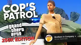 ПОЛИЦЕЙСКИЙ ПАТРУЛЬ НА СБОРКЕ BROTHERS IN COMPANY В GTA SAMP ( TRINITY RP )