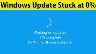 How To Fix Windows Update Stuck At Random Percentage Windows 11 / 10