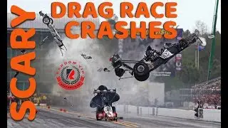 Scary 1/4 Mile Drag Race Crash Compilations