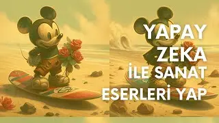 MİDJOURNEY YAPAY ZEKA İLE SANAT ESERLERİ YAP - MİDJOURNEY NEDİR, NASIL KULLANILIR?