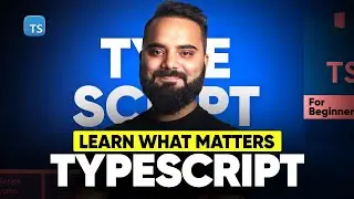 🚀 TypeScript Crash Course: Master the Essentials in One Video! Ignite Your Web Dev Journey Today!