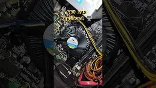Computer cooler fan Replacement repair#computer #cpufan
