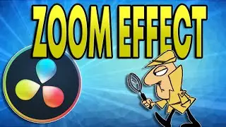 Quick and Easy Davinci Resolve Zoom Effect Basic Tutorial ! Zoom In and Out