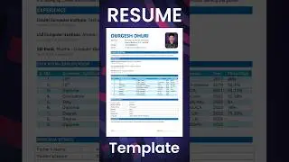 Resume Tutorial 🔥 