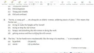 English Class 12 CBSE Sample Question Paper Discussion with Answer   2023 Board Exam