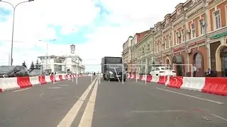 3 сутки в Нижнем Новгороде парализовано движение перекрытием дорог на ремонт,но ремонт даже не начат