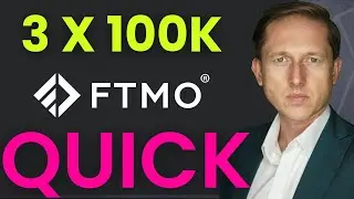 Passing FTMO CHALLENGE x 3 times. The best way to grow your small account.