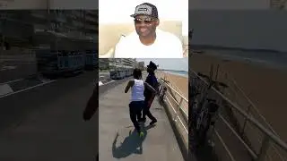 The GTA 5 guys react to viral IRL Grand Theft Auto clip 🤣 