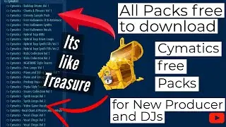 Cymatics Free Packs (Treasure) Royalty-free Sample Packs & 