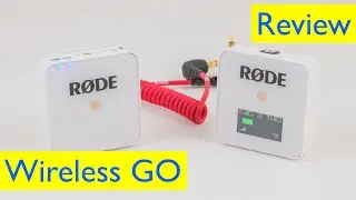 Rode Wireless GO Compact Wireless Microphone System Review and Sound/Audio Quality Test - White