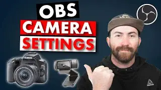 BEST OBS Camera Settings for ANY Webcam OR Camera (easy filters tutorial)