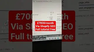 Shopify SEO complete tutorial this week #shopify #dropshipping dropshipping