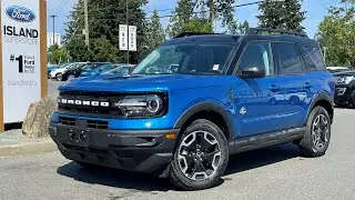 2022 Ford Bronco Sport Outerbanks + NAV, Keyless Entry Keypad, 4X4 Review | Island Ford