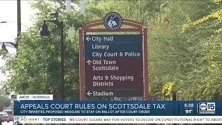 Scottsdale rewrites sales tax ballot initiative after court order