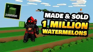 Selling 1M Watermelons in Roblox Islands