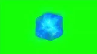 Glowing Tesseract - Thanos Infinity Portal Green Screen Pack