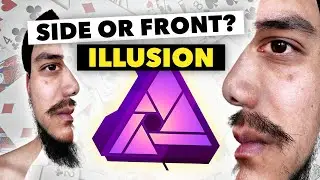 Create MIND-BENDING Optical Illusion Portraits in Affinity Photo (Photo Manipulation Tutorial)