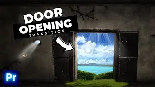 INCREDIBLE Door Opening Transition Effect In Premiere Pro