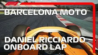 F1 2021 Barcelona Moto Layout Onboard Daniel Ricciardo | Assetto Corsa F1 2021 Mod