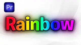 How To Make Rainbow Text In Premiere Pro