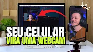 Transforme Seu CELULAR em uma WEBCAM para LIVES e VÍDEOS!