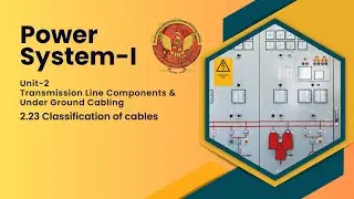 2.23 Classification of cables | EE404 |