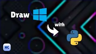 Draw windows logo with python