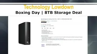 Crazy Amazon Australia | 8TB Boxing Day Deal