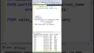 Data Analysis SQL Interview Questions | Running SUM | Who Hit the Sales Target First