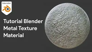 Tutorial Blender Metal Texture Material | Beginner Tutorial