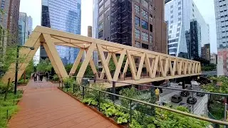 High Line - Moynihan Train Hall Connect || NEW: Woodland Bridge & Timber Bridge