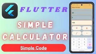 Create Calculator app in Flutter || Calculator app Create in Flutter || Calculator app aproject