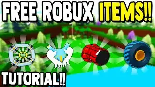 how to get ROBUX ITEMS for FREE!! | Build a Boat for Treasure ROBLOX