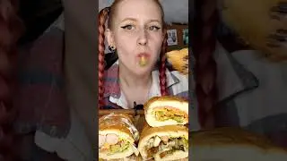 ASMR MUKBANG 🥪 сэндвичи #mukbang #асмр #asmr #eating #asmrfood #asmrrelaxing #asmreating  #shorts