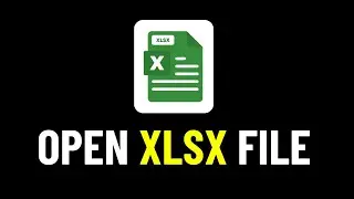 How to Open XLSX file || XLSX Filer viewer