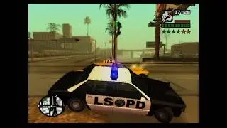 GTA San Andreas but it's Japanese and I suck at it