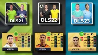 DLS23 VS DLS22 VS DLS21 PLAYERS RATTINGS | DREAM LEAUGE SOCER | DLS PLAYERS RATTING UPGRADE