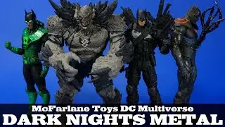 McFarlane Dark Nights Metal DC Multiverse Batman Devastator Grim Knight Dawnbreaker Review