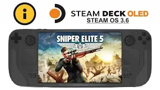 Sniper Elite 5 on Steam Deck OLED with Steam OS 3.6