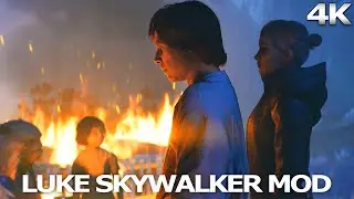 STAR WARS: JEDI SURVIVOR All Cutscenes (LUKE SKYWALKER MOD) Full Game Movie 4K 60FPS Ultra HD