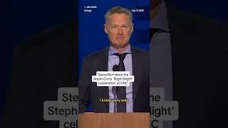 Steve Kerr does the Steph Curry 