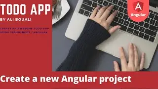 Part 15: Create a new Angular project