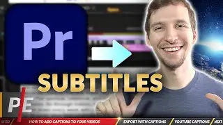 How to Export & Create Subtitles in Premiere Pro (Adobe Premiere Pro 2020)