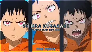 Shinra Kusakabe - Free Twixtor clips | fire force • season 3 épisode 1