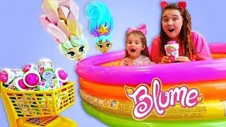 Ruby & Bonnie Pretend Play Happy Birthday Surprise with Blume Dolls