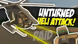 HELICOPTER RAID - Unturned RP/PVP (Military Roleplay)